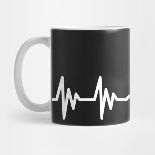 Bull Terrier Heart Beat Mug